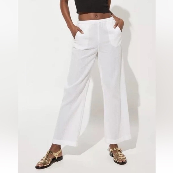 J. Crew Pants - J.Crew Relaxed beach pant in airy gauze BX630